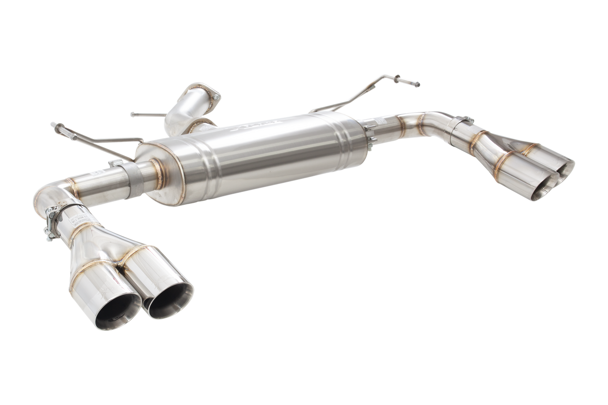 Xforce | 3" Stainless Steel Axle Back Exhaust | KIA Cerato GT 1.6L Turbo 2019–2024 | ESKC19AS