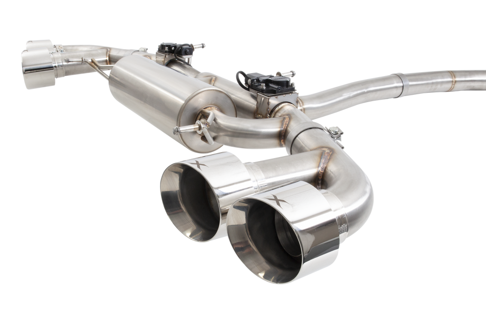 XForce | 3.5" Varex Valved Cat Back Exhaust | Nissan GT-R R35 Coupe 2007–2026 | ESNR35VKCS