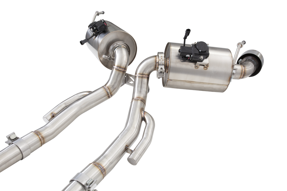 XForce | Twin 2.5" Varex Valved Cat Back Exhaust | Nissan Z RZ34 Coupe 2022–2026 | ESNZ23VKCS
