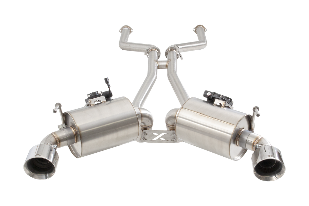 XForce | Twin 2.5" Varex Valved Cat Back Exhaust | Nissan Z RZ34 Coupe 2022–2026 | ESNZ23VKCS