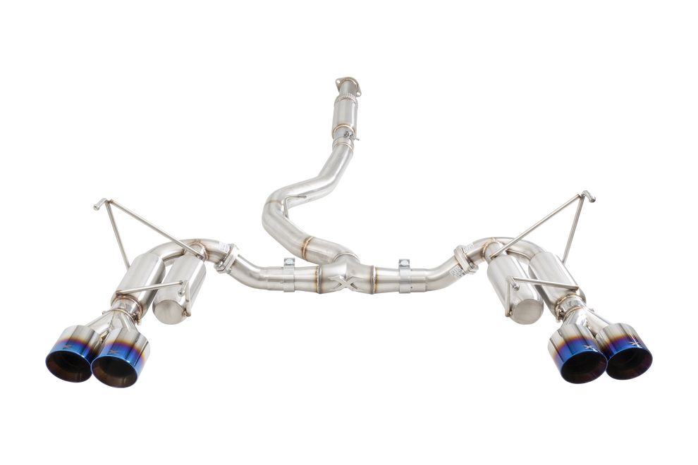 XForce | Race Series Cat Back Burnt Blue Tips | Subaru WRX & STI G3 VA Sedan 2011–2021 | ESSW28BUCS