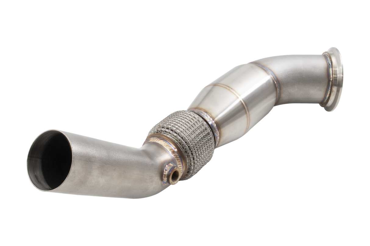 XForce | 4" Cast Top Downpipe 200 Cell Cat | Toyota GR Yaris GR Corolla 2020–2025 | ESTY21KITB