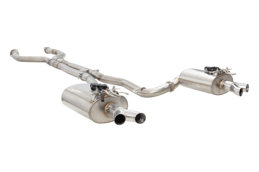 XForce | Twin 3" Varex Cat Back Straight Center | HSV Maloo VF Utility 2013–2017 | ESVF74MALVKCS
