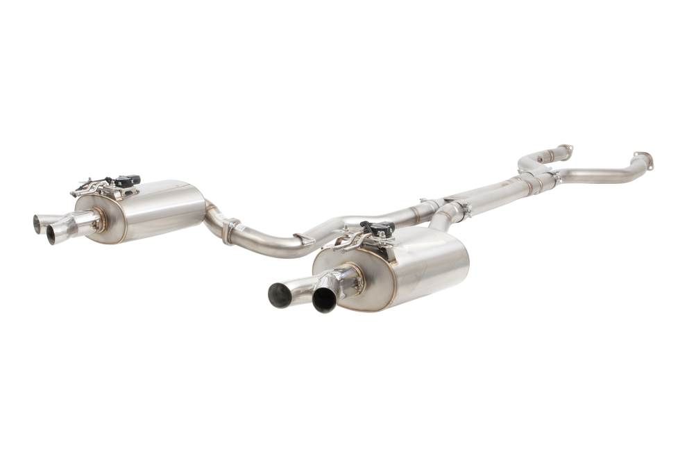 XForce | Twin 3" Varex Cat Back Straight Center | HSV Maloo VF Utility 2013–2017 | ESVF74MALVKCS