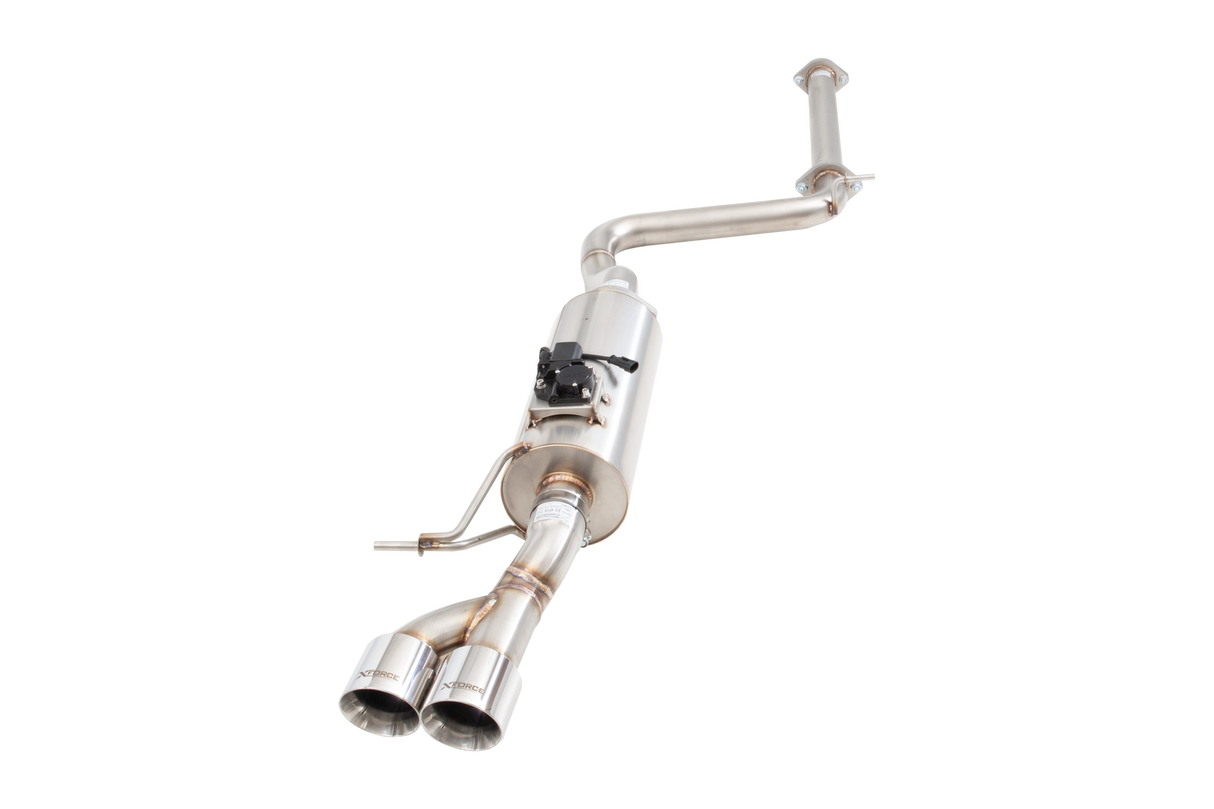 XForce | 2.5" Varex Valved Cat Back Exhaust | VW Polo GTI AW AE 2017–2025 | ESVP18VKCS