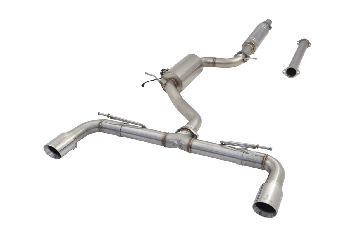 XForce | 3" Varex Valved Cat Back Exhaust | Volkswagen Golf GTI MK7 MK7.5 MK8 2013–On | ESVW10VKCS
