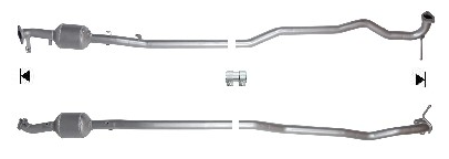 AS Catalysts Diesel Particulate Filter Mitsubishi ASX 1.8L SUV 2012–2012 (Inc Kit) - FD1088