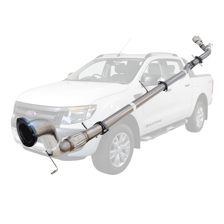 ESA | 3" Turbo Back Exhaust | Ford Ranger PX 3.2L 2011-2016 | FD240-HC