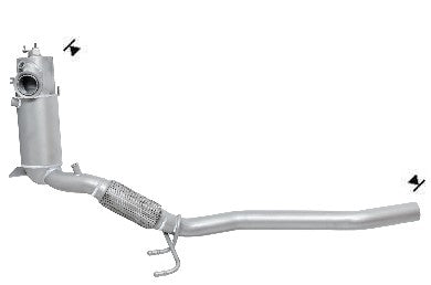 AS Catalysts Diesel Particulate Filter VW Caddy Golf Audi A3 Skoda 1.6L 2.0L Hatch/Van/Sedan 2009–On (Inc Kit) - FD5151