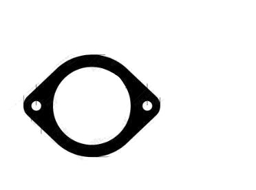 Mercury - 77mm I.D. x 8mm 2 BOLT S/S FLANGE (GMG076)
