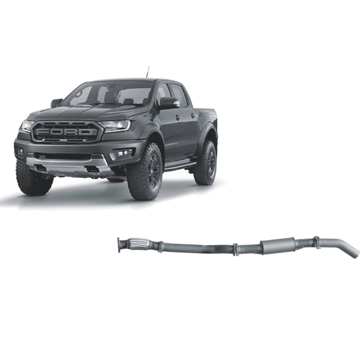 Redback Extreme Duty - Ford Raptor PXIII (2018 - 2022) 2.0L Bi-Turbo Performance Exhaust System