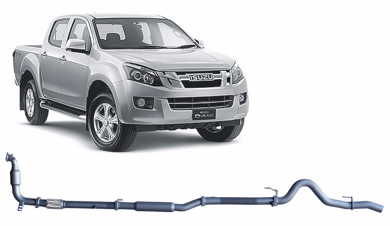 Redback Extreme Duty - Isuzu D-MAX (2012 - 2016) Performance Exhaust System
