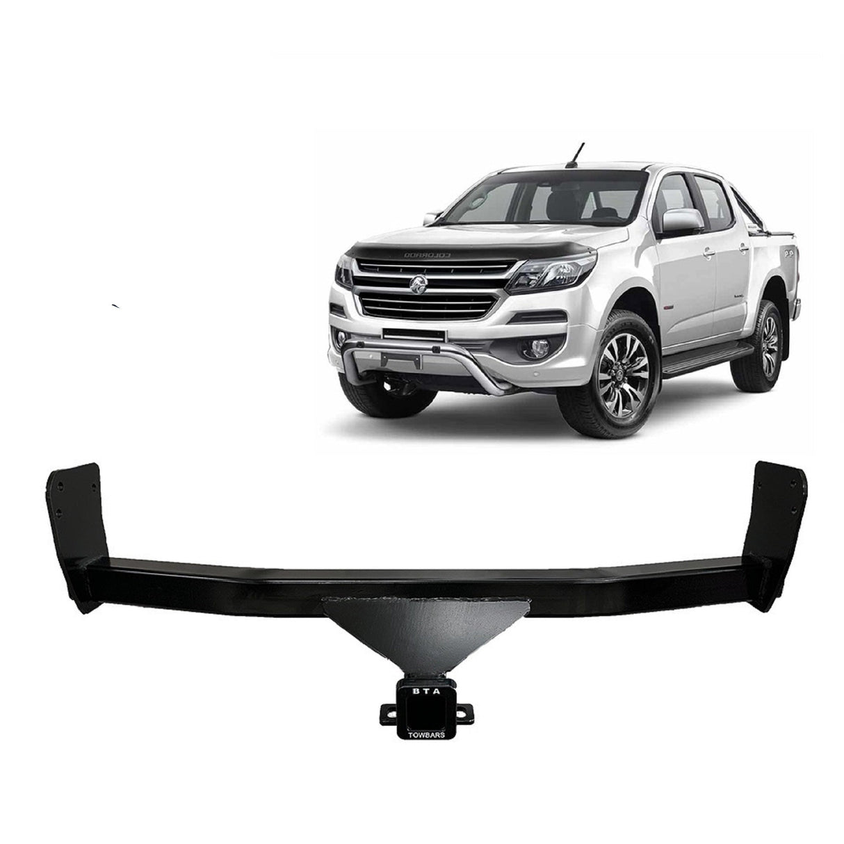 BTA | Heavy Duty Towbar | Holden Colorado & Isuzu D-Max Ute 2012–On | Capacity 3500kg | HOL025H