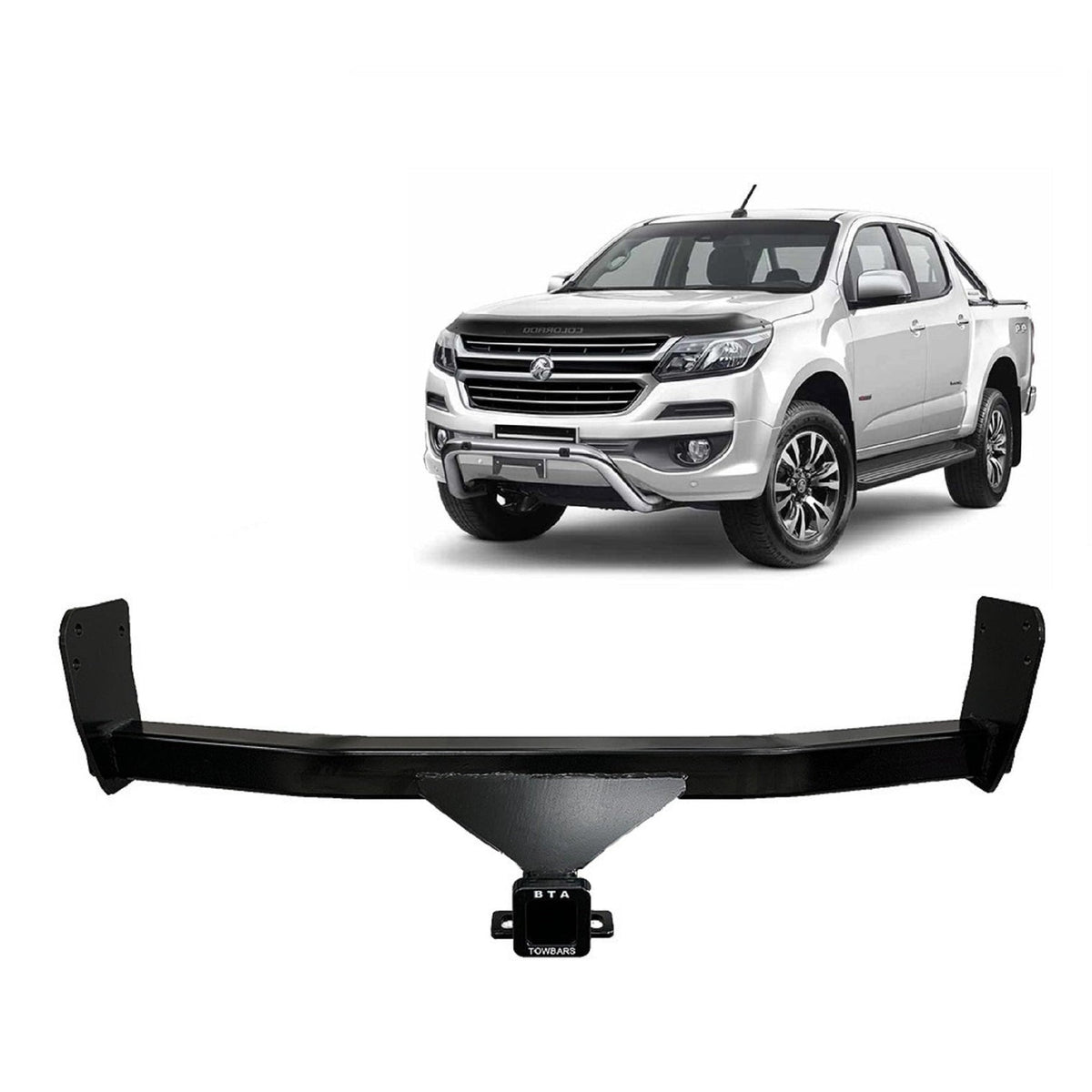 BTA | Heavy Duty Towbar | Holden Colorado & Isuzu D-Max Ute 2012–On | Capacity 3500kg | HOL025HPC