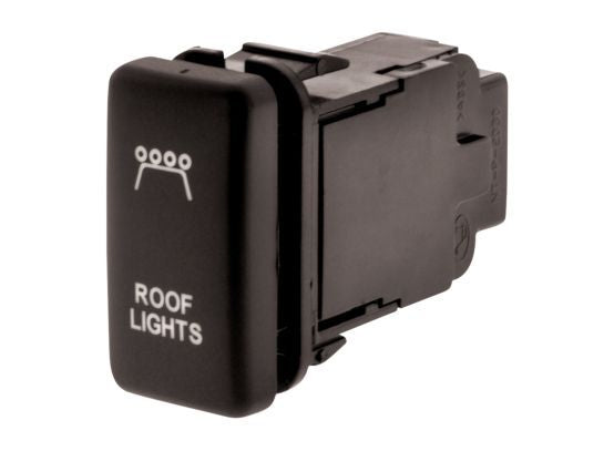 Hulk 4X4 - SWITCH PUSH BUTTON ON / OFF OE RPL 12V ROOF LIGHT AMBER