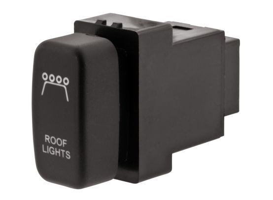 Hulk 4X4 - SWITCH PUSH BUTTON ON / OFF OE RPL 12V ROOF LIGHT GREEN