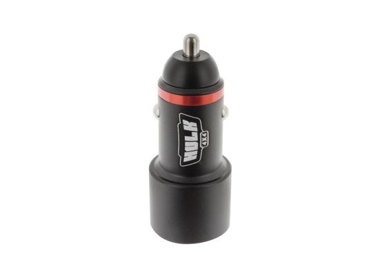 Hulk 4X4 - DUAL USB IN CAR SOCKET CHARGER PORT 1: TYPE C PORT 2: QC3.0