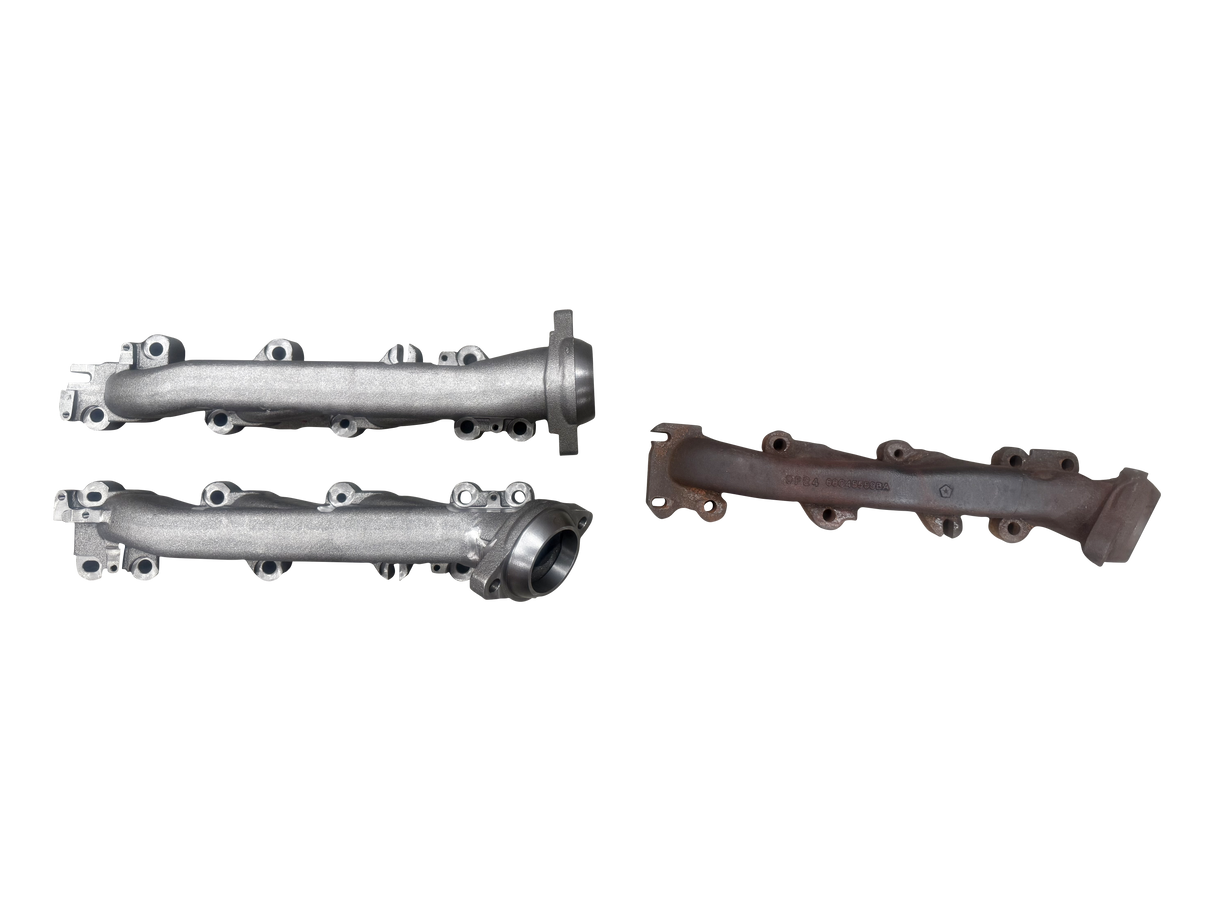 Manta | Cast Exhaust Manifold Replacements Left & Right with Fitting Kit | RAM 1500 DT V8 Hemi