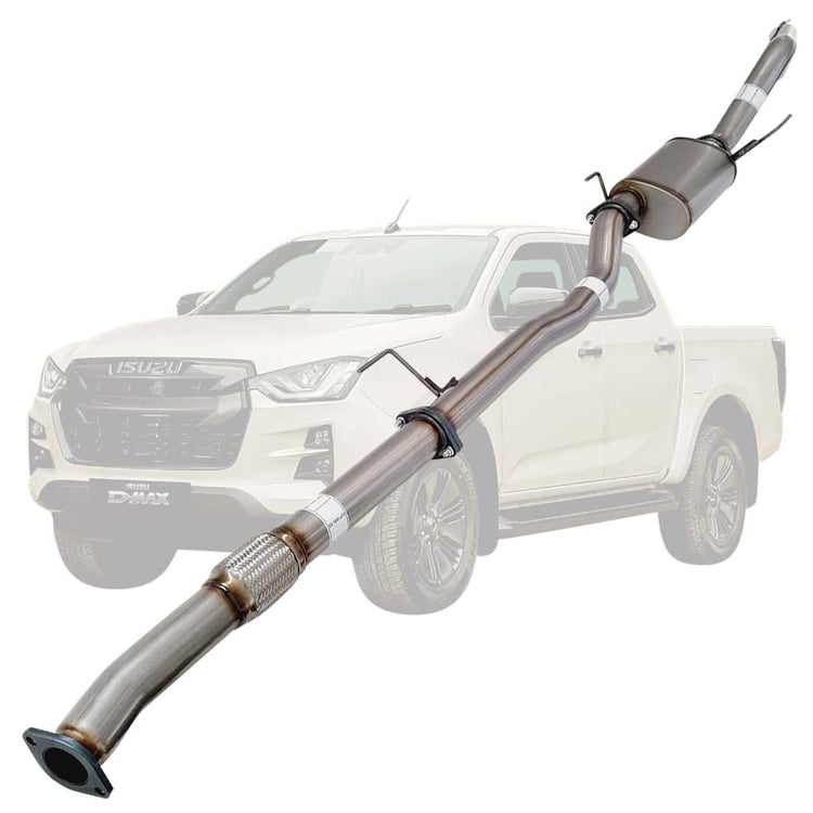 ESA | 3" DPF Back Exhaust | Isuzu D-MAX TF 3.0L 4JJ3-TCX 2020 Onwards | IZ260-PO