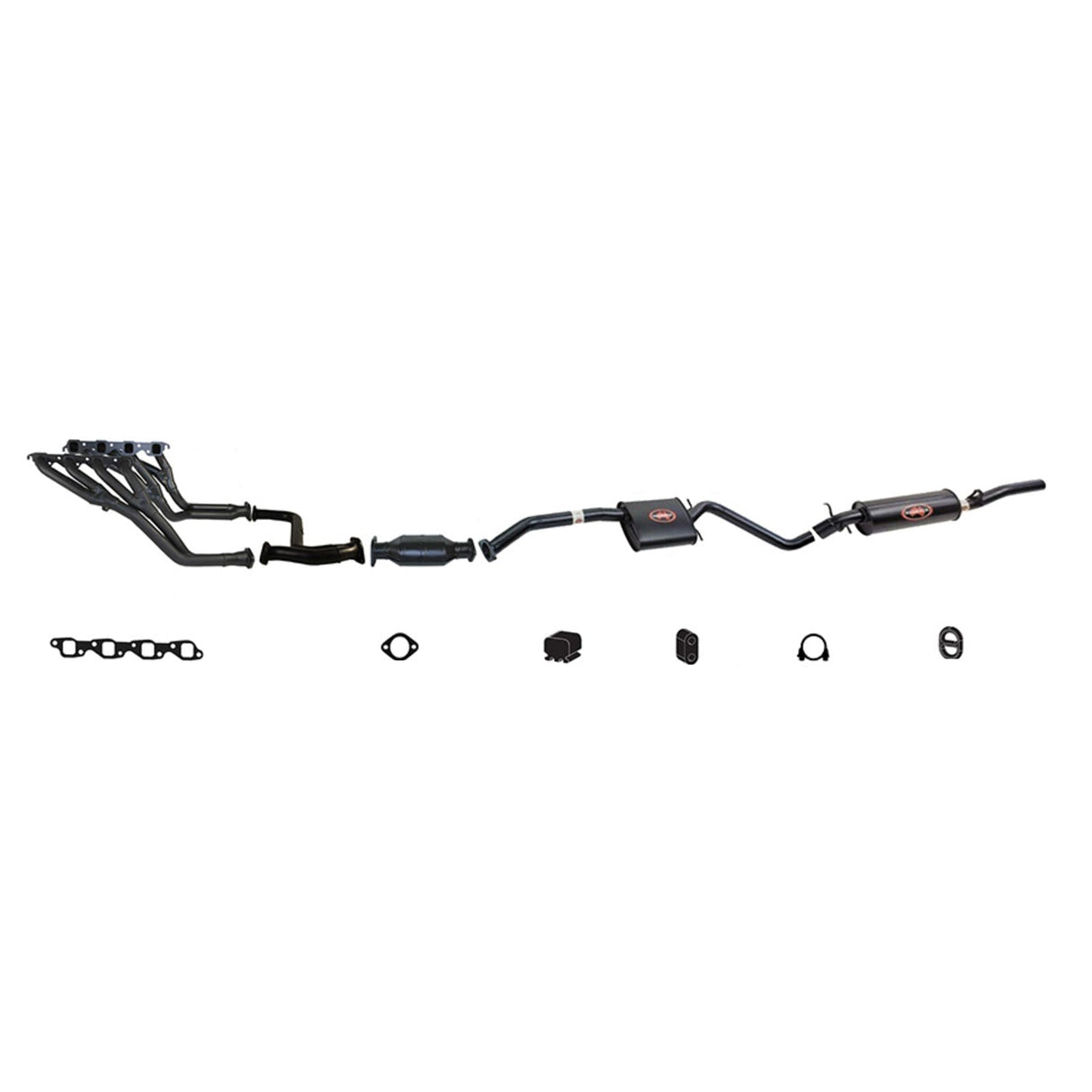REDBACK - Holden Commodore (1991 - 1995), Calais (1991 - 1995) Performance Exhaust System