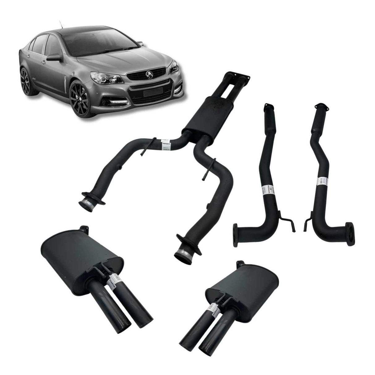 REDBACK - Holden Commodore VE/VF (2010 - 2017) Sedan & Wagon 6L V8 2.5" Dual Exhaust