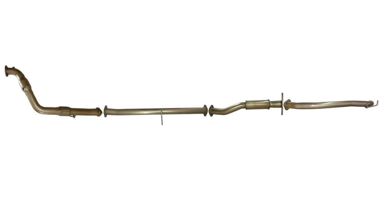 Pacemaker King Brown | 3" Turbo Back Exhaust Kit | Mazda BT-50 UP 3.2L TD | KB8010-XCXR