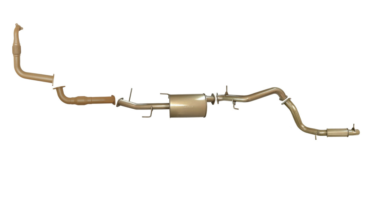 Pacemaker King Brown | 3" Turbo Back Exhaust | Pajero NS 3.2L Manual | KB9010-XCMR