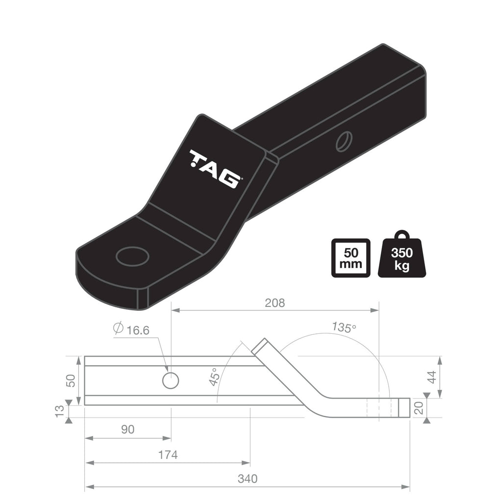 TAG | Towing Accessory Starter Pack & Display Rack | TAGPACKSTR