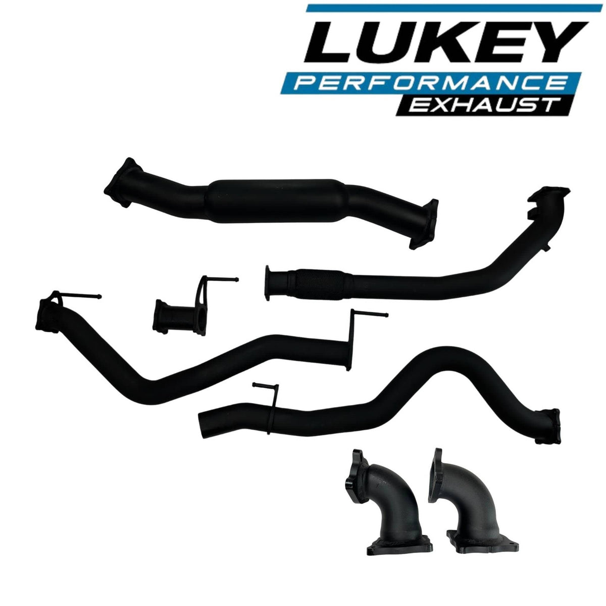 Lukey 4x4 3" Exhaust System with Hotdog for Holden Colorado RC 2008-2012 / Holden Rodeo RA 2007-2008 / Isuzu D-MAX 2007-2012 - LKY-HC-RC-HD