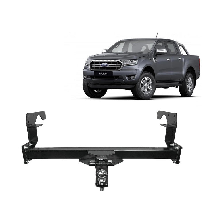BTA Pro Series | Heavy Duty Towbar | Mazda BT50 & Ford Ranger Ute (Bumper Models) 2011–2022 | Capacity 3500kg | MAZ08HPC