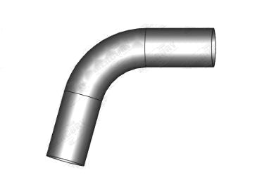 Mercury - 2.3/4" (69.85mm) 75 DEG. S409 MANDREL BEND 1.7D