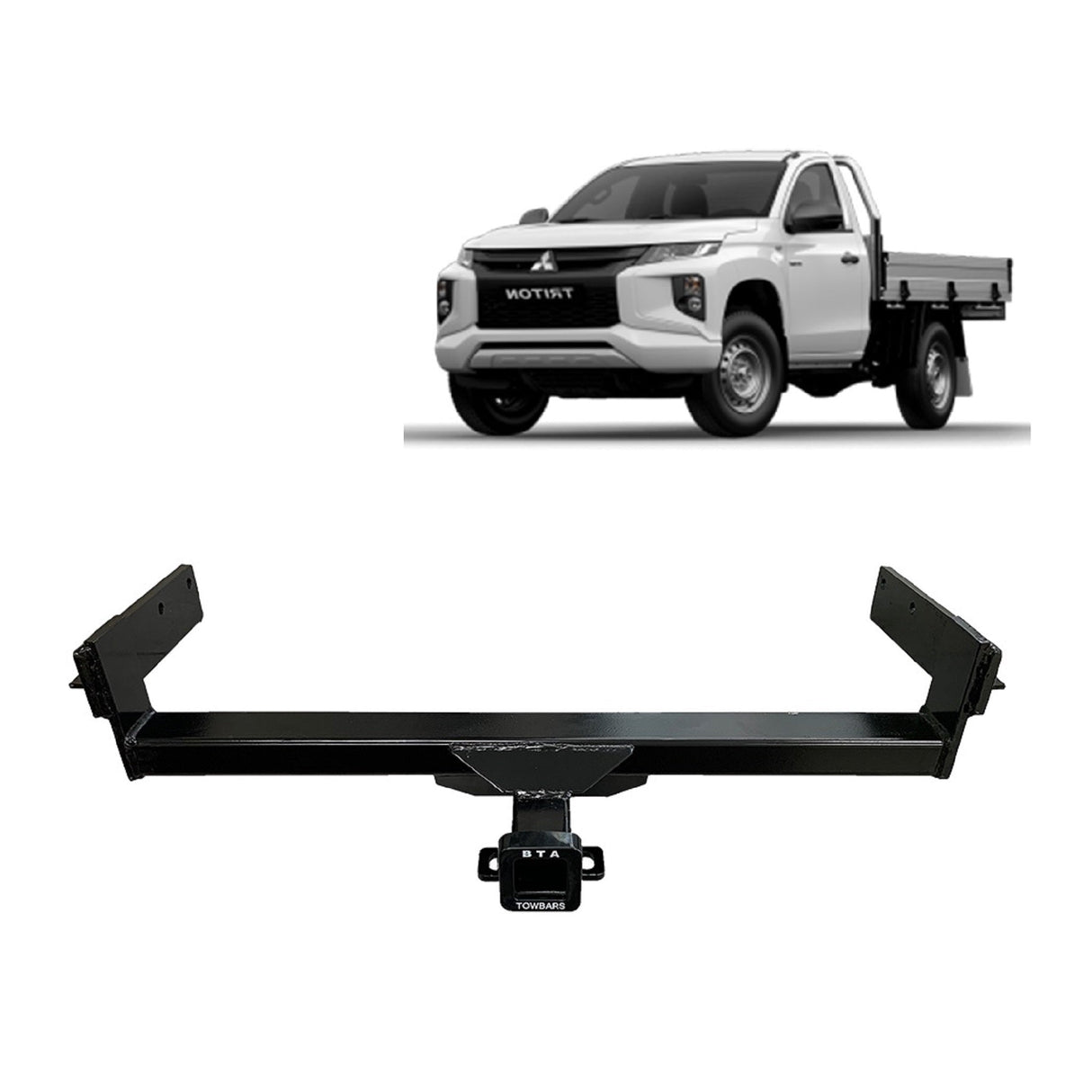 BTA | Heavy Duty Towbar | Mitsubishi Triton ML MN 2006–2015 | Capacity 3000kg | MITS010H