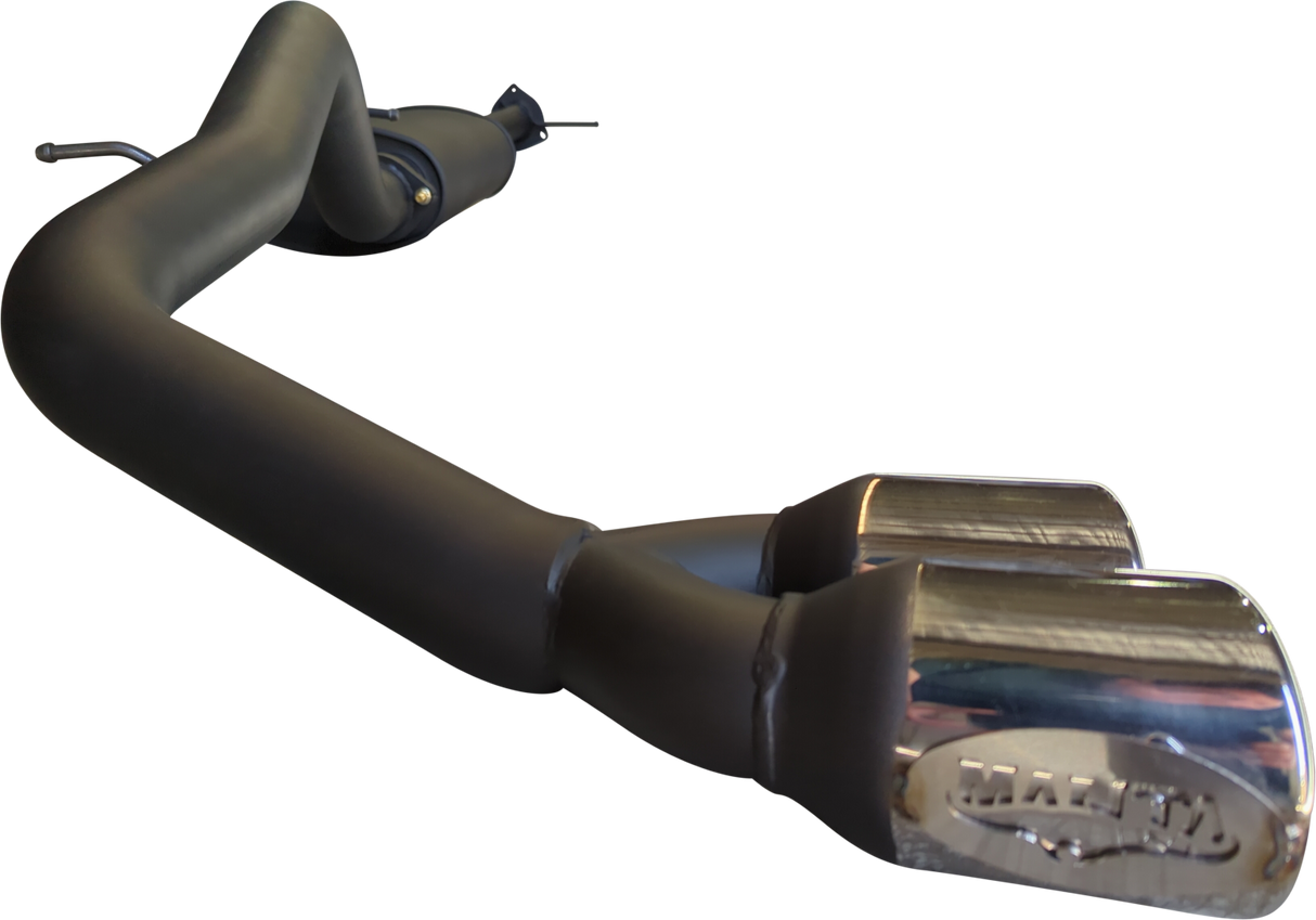 Manta - Ford Ranger Next Gen T6.2 V6 - DPF Back - 3" Single Exhaust with Twin Tip Side Exit - with Centre Muffler