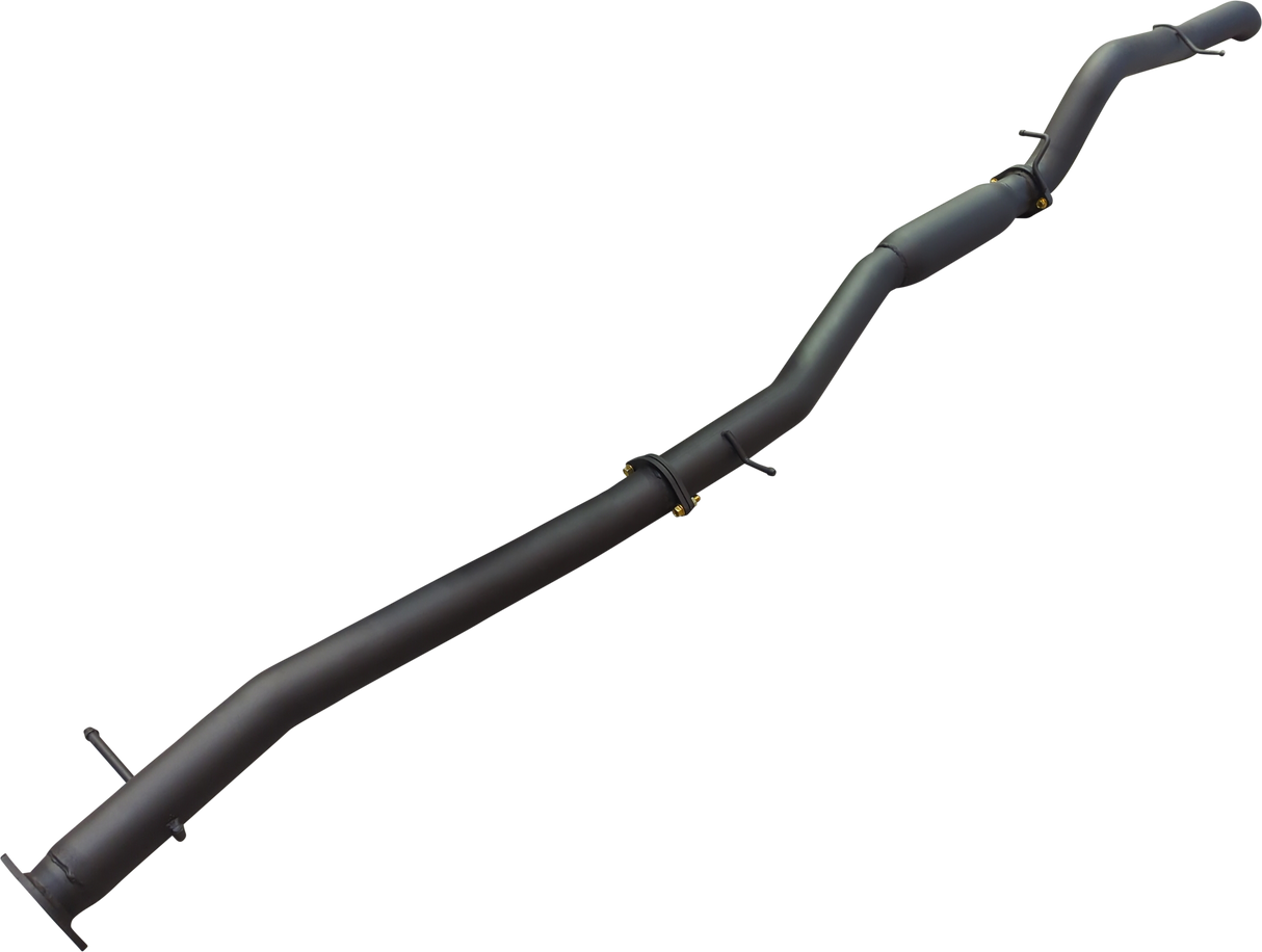 Manta - Ford Ranger Ute Next Gen T6.2 4cyl 2.0 Bi-Turbo (2022-2024) - DPF Back - 3" Single Exhaust with Tip - with Centre Hotdog