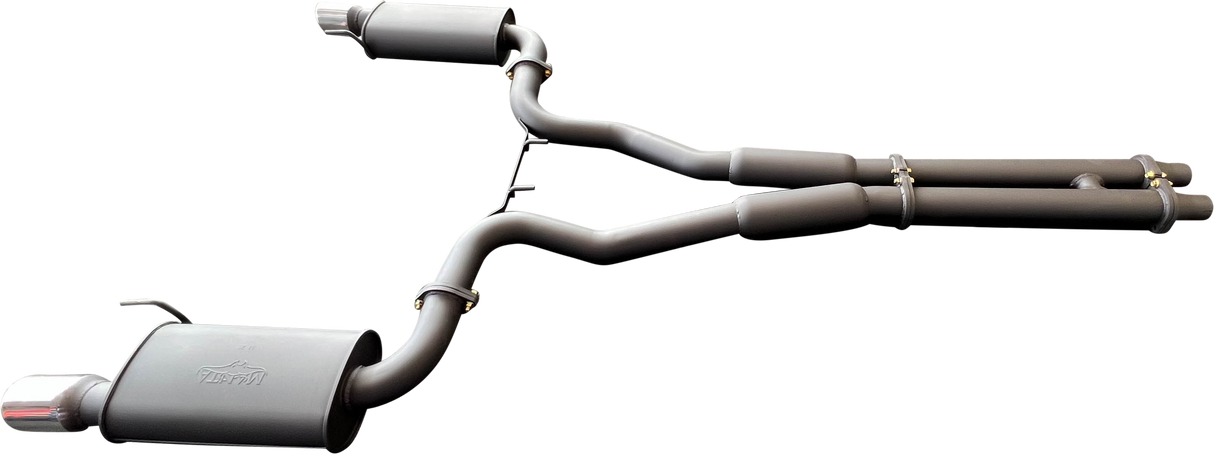 Manta | Twin 3″ Cat Back Exhaust System with Twin Tips | Ford Mustang FM S550 5.0L V8 Coupe 2015–2017