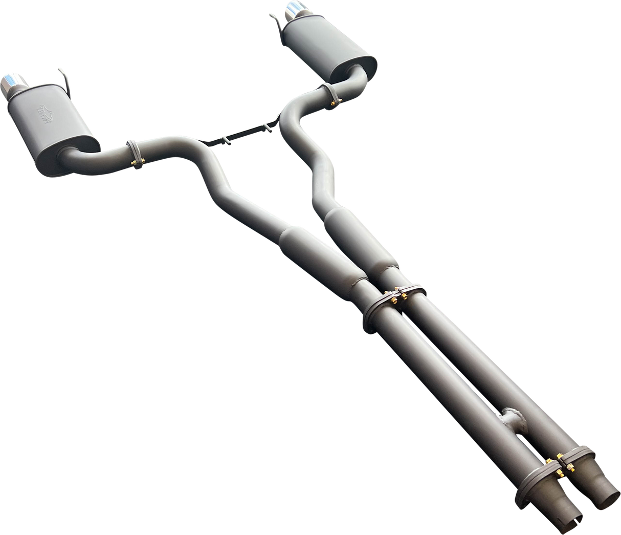 Manta | Twin 3″ Cat Back Exhaust System with Twin Tips | Ford Mustang FM S550 5.0L V8 Coupe 2015–2017