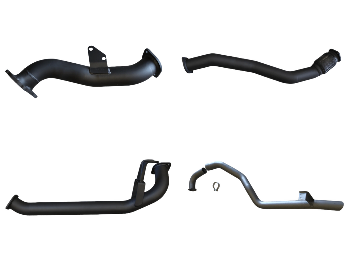 Manta | 3″ Turbo Back Exhaust without Muffler (CT26 Turbo) | Toyota Landcruiser HZJ105 4.2L 1HZ Diesel Wagon 1998–2007
