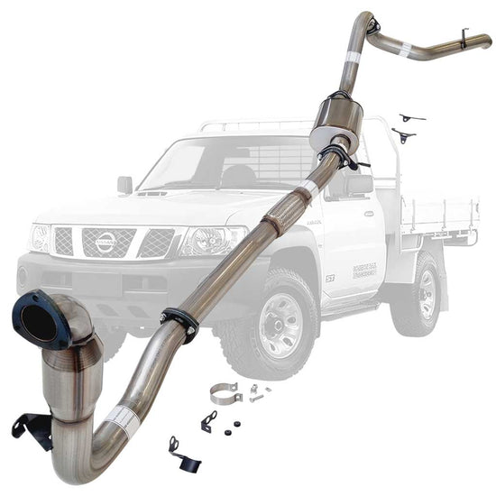 ESA | 3" Turbo Back Exhaust | Nissan Patrol GU Y61 3L ZD30 Ute 2000-16