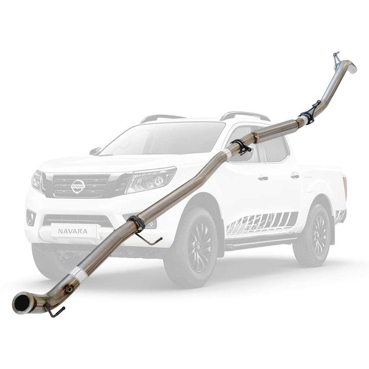 ESA | 3" Turbo Back Exhaust DPF Delete | Nissan Navara | NI221-HO