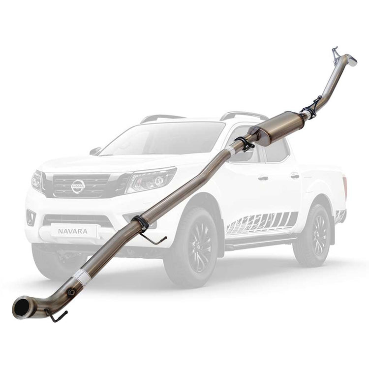 ESA | 3" Turbo Back Exhaust DPF Delete | Nissan Navara | NI221-HO