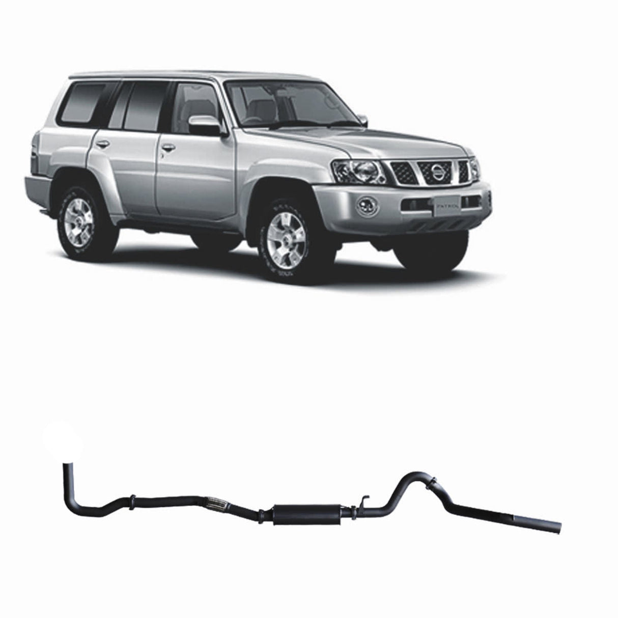Redback Extreme Duty - Nissan Patrol GU (1998 - 2007) Performance Exhaust System