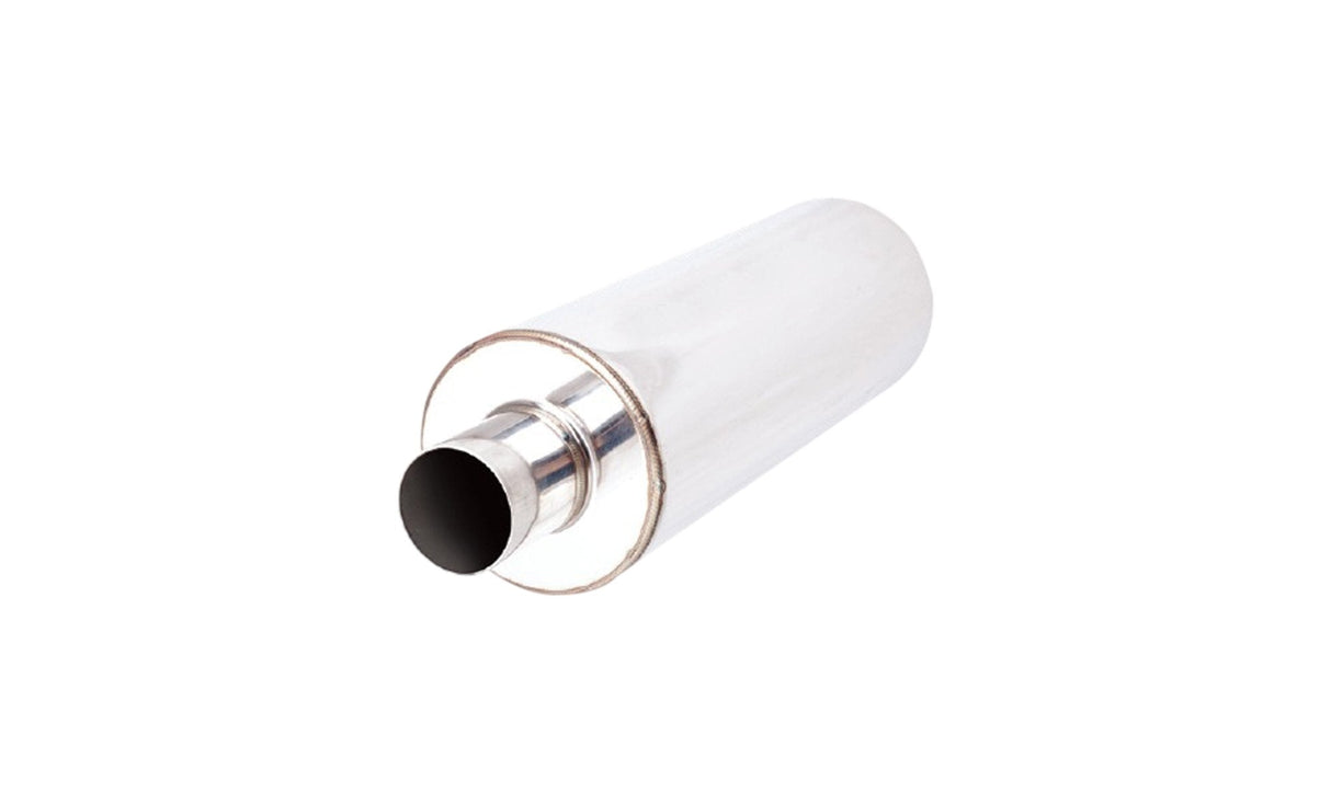XForce | Universal 2.5" Center 5" Round Muffler Resonator | Stainless Steel 14" Body | RS5-1463