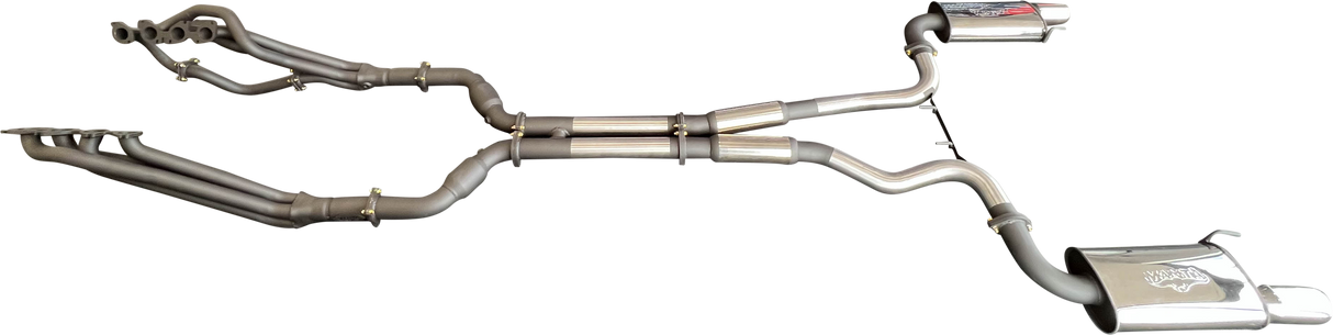 Manta | Twin 3″ Full Exhaust System with 1 7/8″ Headers Twin Tips | Ford Mustang FM S550 5.0L V8 Coupe 2015–2017