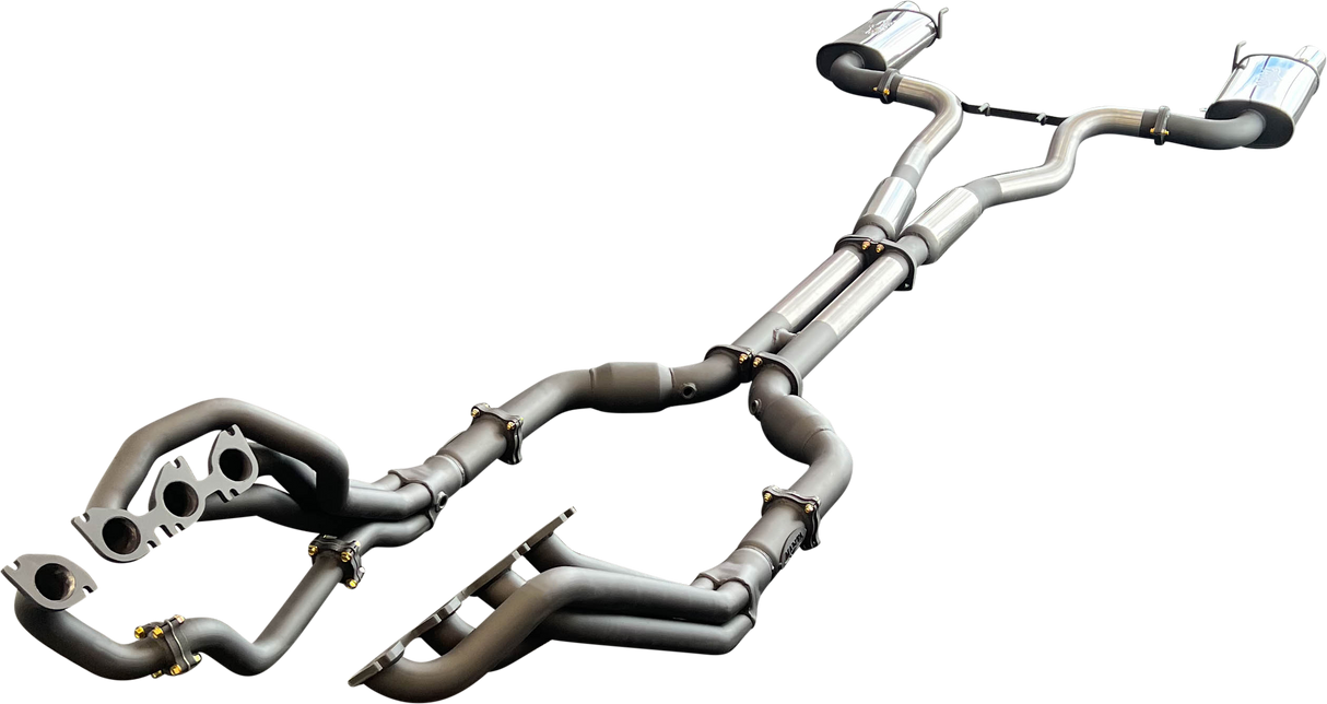 Manta | Twin 3″ Full Exhaust System with 1 7/8″ Headers Twin Tips | Ford Mustang FM S550 5.0L V8 Coupe 2015–2017
