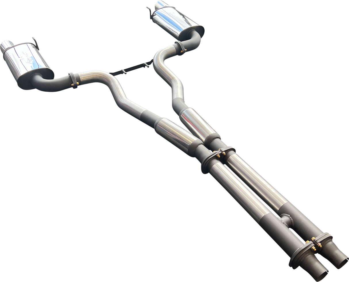 Manta | Twin 3″ Cat Back Exhaust System with Twin Tips | Ford Mustang FM S550 5.0L V8 Fastback Coupe 2015–2017