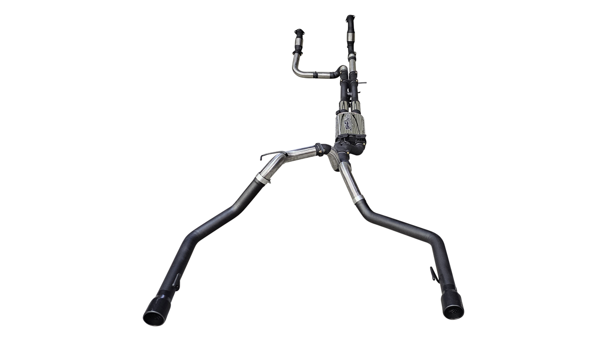 Manta | Twin 3″ Turbo Back Exhaust with Hi-Flow Cats & Bimodal | Ford Ranger Raptor V6 Next Gen 3.0L Twin Turbo Ute 2022–2025