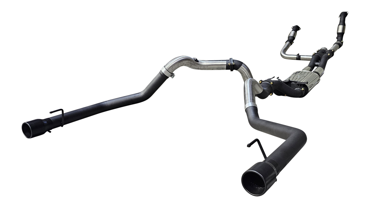 Manta | Twin 3″ Turbo Back Exhaust with Hi-Flow Cats & Bimodal | Ford Ranger Raptor V6 Next Gen 3.0L Twin Turbo Ute 2022–2025