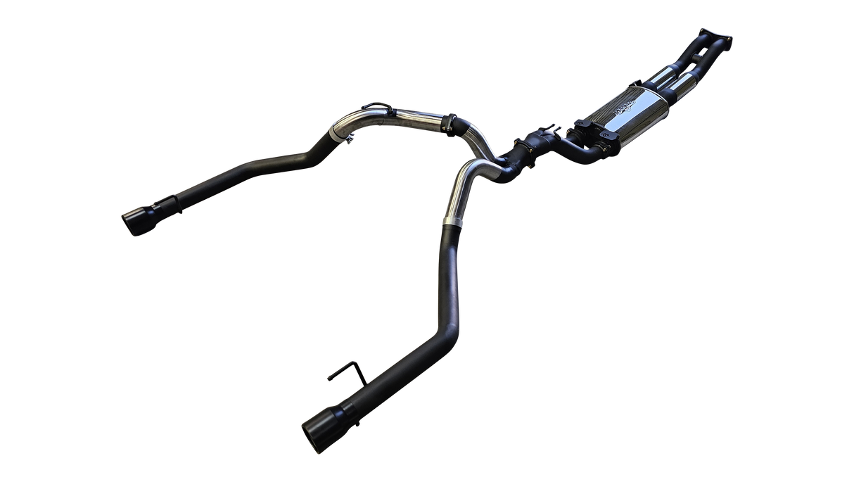 Manta | Twin 3″ Cat Back Exhaust System with Bimodal Integration | Ford Ranger Raptor V6 Next Gen 3.0L Twin Turbo Ute 2022–2025