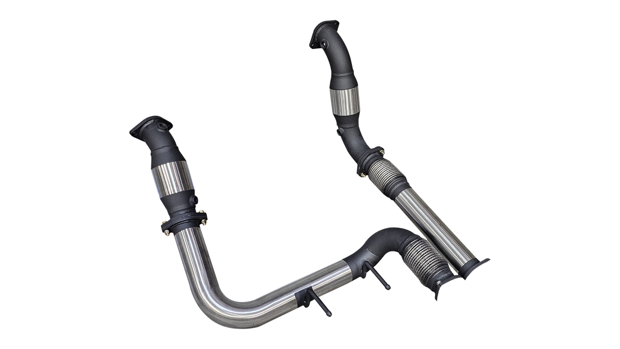 Manta | Twin 3″ Turbo Back Dump & Cats Only Exhaust | Ford Ranger Raptor V6 Next Gen 3.0L Twin Turbo Ute 2022–2025