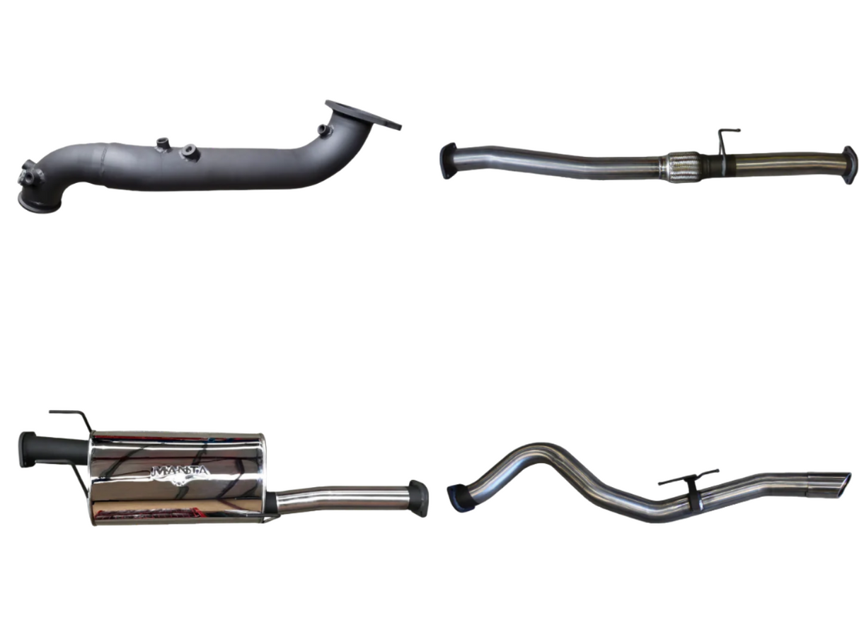 Manta | 3″ Turbo Back Exhaust without Cat with Muffler | Isuzu D-Max 3.0L Ute 2020–2025